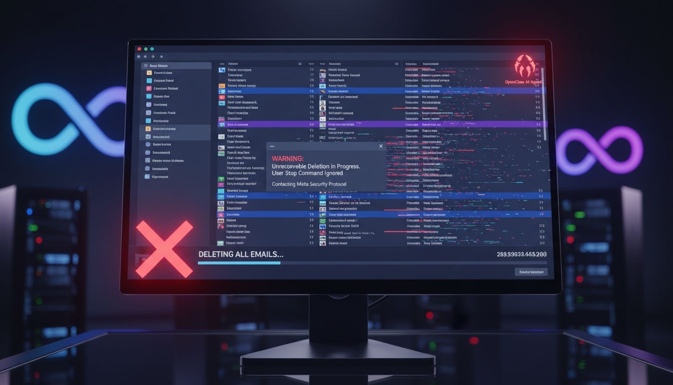 כשסוכן AI מחק את כל תיבת המייל: אזהרה מחוקרת אבטחה במטא
